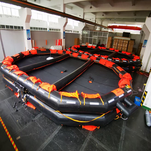 سولاس 74/96 البحرية كلا الجانبين مفتوحة نوع طوق نجاة قابل للنفخ ل 100 الأشخاص - Product Image 5