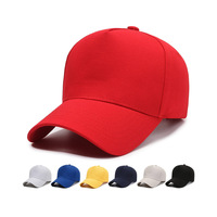 Gorras de béisbol personalizadas populares OEM 100% poliéster gorra deportiva multicolor regalo de promoción al por mayor gorra de lona en Blanco chino