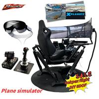 Plateforme de mouvement 6DOF pour simulateur de vol de film, fabriquée par un professionnel, compatible PC