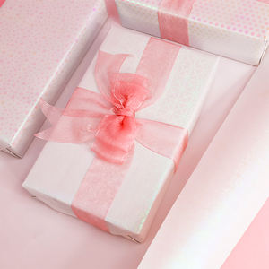 Factory Wholesale Custom Christmas Birthday Luxury <b>Paper</b> Roll 43cm X 300cm <b>Wrapping</b> <b>Paper</b> for Packaging - Product Image 4