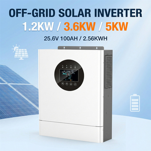 Sistema Central de Energía Solar Híbrido de 3KW, Conectado a la Red y Fuera de la Red, 1KW 2KW MPPT, Onda Sinusoidal Pura, 48V UPS - Product Image 1