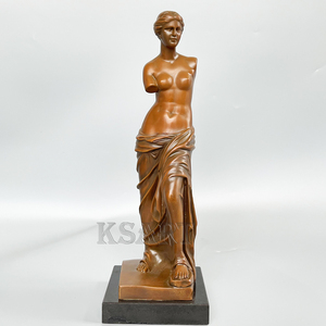Estatua de <span class=keywords><strong>Venus</strong></span> con brazo roto, decoración de oficina de bronce grande personalizada, diosa del amor y la belleza, artesanía de Metal personalizada - Product Image 5