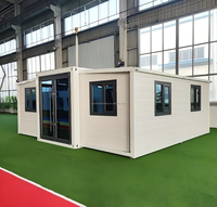 Fabrikpreis 20ft Doppelflügel-Erweiterbare Containerhaus mit Küche und Bad im Minimalistischen Design für Hotelnutzung und Wohnzwecke