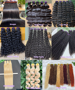 # <span class=keywords><strong>2</strong></span> Paquetes de Cabello Humano Virgen Crudo Camboyano Liso Marrón 15A, Extensiones de Cabello Humano Vietnamita con Cutícula Alineada - Product Image 6