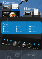 Terminal de point de vente Z100 Android 14 tout-en-un avec construction robuste, interface tactile ergonomique et stockage extensible