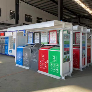 Poubelle intelligente à induction avec couvercle ouvert Poubelles intelligentes Poubelle intelligente avec évier pour le lavage des mains - Product Image 3