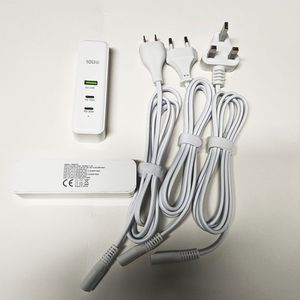 Power Station 120W Max PD Charger Block <b>With</b> Cable Head US/EU/UK <b>Socket</b> Multiple Charging Port Type C Charger - Product Image 6