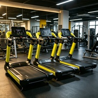 Tapis roulant électrique de qualité commerciale, écran LED, inclinaison manuelle, surveillance de la fréquence cardiaque, garantie de 1 à 5 ans - Fitness professionnel