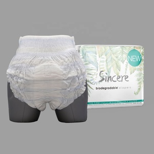 Pantaloni premaman monouso da <span class=keywords><strong>donna</strong></span> biancheria intima morbida postpartum stampati <span class=keywords><strong>pannolini</strong></span> <span class=keywords><strong>per</strong></span> adulti mutandine pull up - Product Image 4