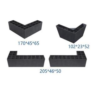 Plastic Furniture <b>Leg</b> Fittings Nylon Round and square Shape Strong Support Feet <b>Legs</b> - Product Image 1