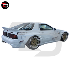 <span class=keywords><strong>Prix</strong></span> usine Rocket B Kit de <span class=keywords><strong>carrosserie</strong></span> de Style large pare-chocs avant pare-chocs arrière emballage jupe latérale garde-boue fusées <span class=keywords><strong>aile</strong></span> pour RX7 FC 1986-1992 - Product Image 3