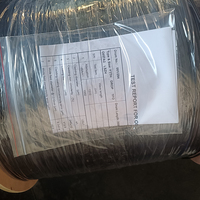 Kabel serat optik GJXH, dalam ruangan luar ruangan G657A2 1fo 2 core 4 benang FTTH kabel jatuh datar 2.0 5.2mm gulungan 1km 2km