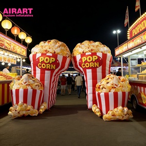 Decoración Inflable Personalizada de Palomitas de Maíz para Noches de Cine - Product Image 3