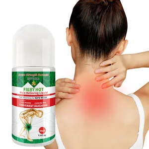 Private Label Skin Absorb Pain Massage Liquid Relieve Shoulder Discomfort Relief Pain Neck Massage Liquid