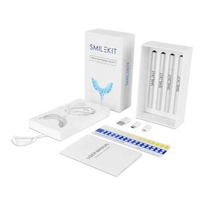 Smilekit 2022 Kit de blanchiment des dents personnalisé OEM avec logo privé, kit professionnel avec gel blanchissant et lumière - Product Image 5
