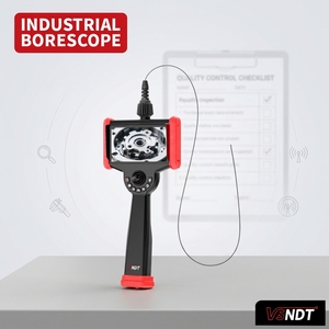 6inch Portable 3.9mm 2m Industrial 360. Borescope Camera interchangeable Probe for Central Air Conditioning Inspection - Product Image 3