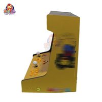 Мини 19-дюймовый ЖК-Настольный Аркадный Игровой Автомат для двух игроков с монетоприемником, консоль уличных боев для Игрового Центра