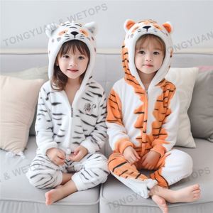 <span class=keywords><strong>Pyjama</strong></span> en flanelle pour enfants, nouveau Design, licorne, tigre, <span class=keywords><strong>Panda</strong></span>, Animal, vêtements de nuit pour garçons, <span class=keywords><strong>combinaison</strong></span> pour filles, vente en gros - Product Image 5