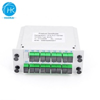 Boîtier de distribution de fraiseuse, OEM ftth plc, terminal avec cassette de fente
