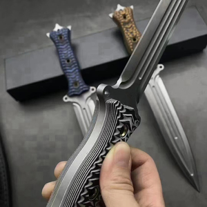 Couteau de poche utilitaire OEM Demon Lord personnalisable en acier inoxydable, manche G10, haute qualité, survie en extérieur, chasse, garantie 1 an - Product Image 3