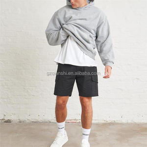 Hoodie Essentiel Sans Cordon 400 g/m² pour Homme, en Coton Oversize, Personnalisable, en Molleton Bouclette Lourd, Coupe Courte – Fabricant - Product Image 6