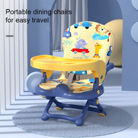 2023 alimentation infantile anti-dérapant alimentation bébé Booster enfant en bas âge chaise siège dossier en plastique chaise ceinture de sécurité
