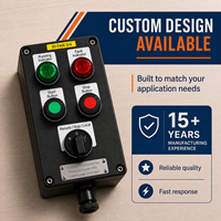 Estación de Control Personalizable a Prueba de Explosiones y Corrosión, AC220V/380V IP65LED para Uso Industrial