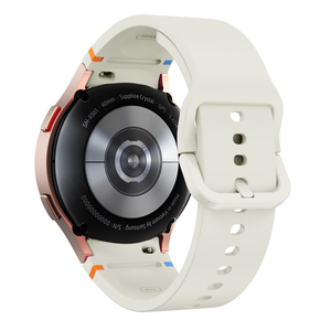 Huanlong สายนาฬิกาซิลิโคนแบบนิ่มสายรัดข้อมือแบบสปอร์ตลายคลื่นยางสำหรับ Samsung Galaxy Watch 7 6 5 4อุปกรณ์เสริม - Product Image 5