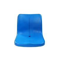 Siège de stade extérieur avec dossier, chaise de stade en plastique ISO, prix pour gradins