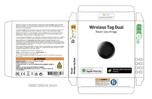 Traceur GPS 2-en-1 pour Véhicules (Android et iOS) avec Longue Autonomie, Compatible Apple Find My et Google Find Hub - Product Image 4