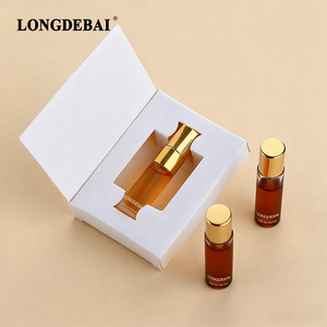 Best Selling Custom Perfume Spray <b>Bottle</b> Glass Perfume Sample <b>Bottle</b> 3ml 5ml 10ml Clear Round Empty Perfume <b>Bottle</b> with <b>Box</b> - Product Image 3