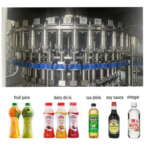 Ultra-Clean Filling Juice,Water, Clear Vinegar And Health Drinks Filling Bottling Machines Packing Lines
