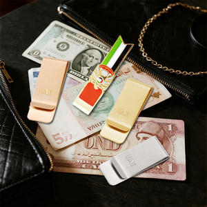 Clips <span class=keywords><strong>de</strong></span> dinero con logotipo <span class=keywords><strong>de</strong></span> bandera <span class=keywords><strong>de</strong></span> los Emiratos Árabes Unidos personalizados, soportes <span class=keywords><strong>de</strong></span> efectivo <span class=keywords><strong>de</strong></span> moneda <span class=keywords><strong>de</strong></span> Metal cepillado, marcapáginas para billetes, eventos del Día Nacional <span class=keywords><strong>de</strong></span> Oriente Medio, regalos compactos - Product Image 5