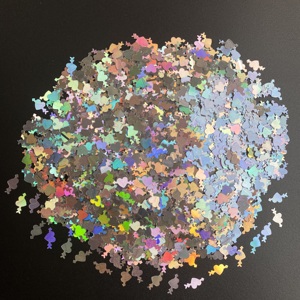 Vente en gros <span class=keywords><strong>de</strong></span> paillettes en forme <span class=keywords><strong>de</strong></span> ballon en polyester pour ongles Design Résine Artisanat Festival Paillettes <span class=keywords><strong>de</strong></span> Noël - Product Image 2