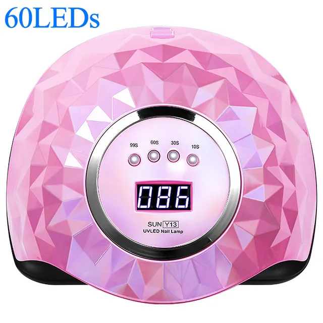 SUN Y13 Nail Dryer 248W 60Leds Nail Lamp For Drying Gel Manicure Nail Lamp With Smart Sensing