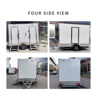 Maisons préfabriquées bon marché Toilette mobile de luxe Camion remorque Pot Toilette mobile pour handicapés portable pour adultes