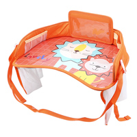 Agent de dropshipping 2026 Plateau de siège auto imperméable, table de jeu de sécurité pour siège auto, rangement pour jouets, porte-gobelet pour enfants en voyage