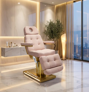 New 2026 Modern Luxury 4-Motor <b>Electric</b> Beauty Bed - Medical Grade Lash Bed with Foot Control for Upscale Spa Medical Treatment - Product Image 1