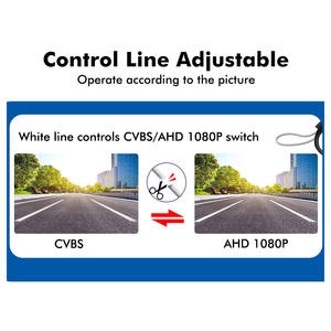 Cámara de Reversa Smartour AHD con Resistencia al Agua IP68 y Visión Nocturna HD, 1 Año de Garantía para VW Golf CC <span class=keywords><strong>Tiguan</strong></span> - Product Image 4