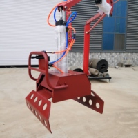 Manipulateur de grue hydraulique avec pince mécanique pour sacs, doté d'un moteur, pour la levée de sacs et de palettes, bras robotique, prix