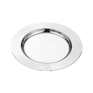 Assiette de luxe en acier inoxydable écologique personnalisée de haute qualité 2026 pour dîner - Product Image 1