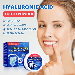 Poudre Blanchissante Professionnelle à l'<span class=keywords><strong>Acide</strong></span> <span class=keywords><strong>Hyaluronique</strong></span> Activé pour Dents Naturellement Fraîches Élimination des Taches Dentaires - Product Image 2