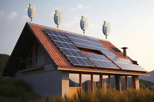 ระบบกังหันลมผลิตไฟฟ้าสำหรับที่อยู่อาศัย 600w 1kw 2kw 3kw 5kw ติดตั้งบนหลังคา - Product Image 1