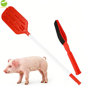 Pork Sheep Manual Pig <strong>Herding</strong> <strong>Board</strong> Driving Stick Pat Short Handle Plastic Pig Sorting Paddle for Pigs - Product Image 1