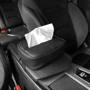 Vente en gros usine : Organisateur de mouchoirs pour voiture, pochette de rangement suspendue pour appuie-tête, pare-soleil et <span class=keywords><strong>accoudoir</strong></span> - Product Image 1