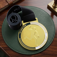 Médailles personnalisées en émail, alliage de zinc doré, métal, gaufrage 3D, silhouette de joueur, logo, médaille de sport de basketball pour compétition de club