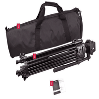 Weifeng 717 Tripod/monopod/kamera profesional, Tripod kamera profesional WF717, kepala Fluid Pan, tiga dimensi, Camcorder Video