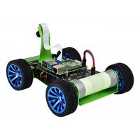 Waveshare PiRacer, Robot de Carreras con IA Impulsado por Raspberry Pi 4, Compatible con el Proyecto DonkeyCar