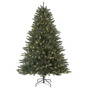 Árbol de Navidad con bolas decorativas, iluminación exterior gigante, 20 pies, 30 pies, 40 pies, 50 pies, gran oferta, 2022