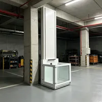 Plateforme élévatrice hydraulique robuste et silencieuse pour villa, anti-chute, plateforme de levage électrique domestique pour marchandises, élévateur de fret pour résidence privée